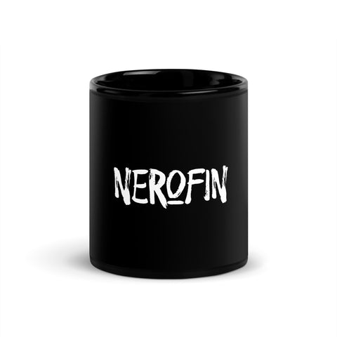 Nerofin84 - Schwarze glänzende Tasse