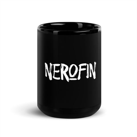 Nerofin84 - Schwarze glänzende Tasse