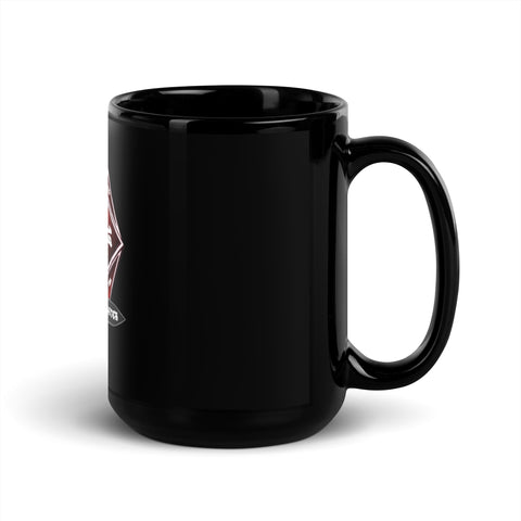 RPG_Desaster - Schwarze glänzende Tasse