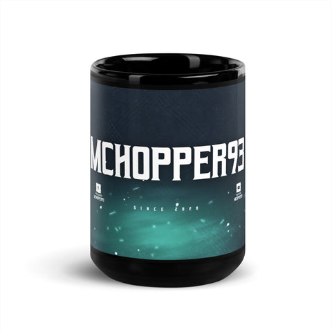 McHopper093 - Schwarze, glänzende Tasse