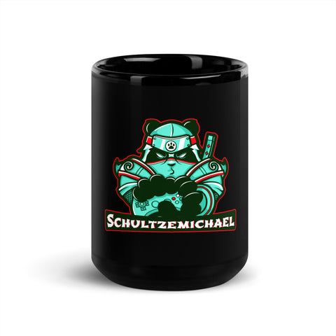 schultzemichael - Schwarze glänzende Tasse