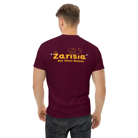 Zarisia - Herren-T-Shirt mit Stick und Druck