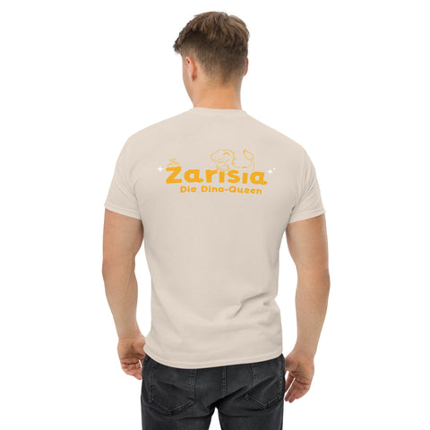 Zarisia - Herren-T-Shirt mit Stick und Druck