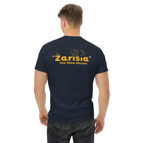 Zarisia - Herren-T-Shirt mit Stick und Druck