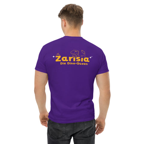 Zarisia - Herren-T-Shirt mit Stick und Druck