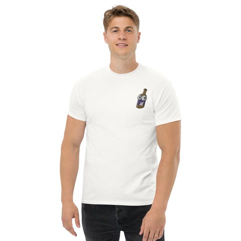 Pullle - Retro-T-Shirt für Herren mit Stick