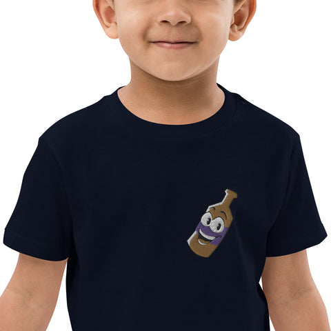 Pullle - Kinder-T-Shirt aus Bio-Baumwolle mit Stick