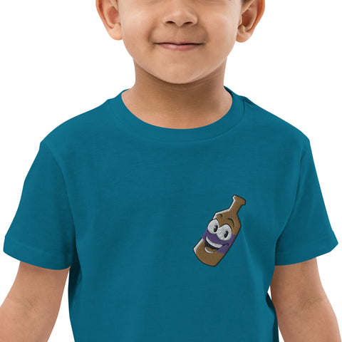 Pullle - Kinder-T-Shirt aus Bio-Baumwolle mit Stick