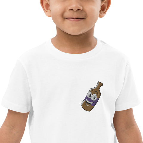 Pullle - Kinder-T-Shirt aus Bio-Baumwolle mit Stick