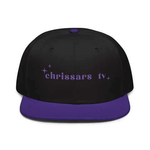 chrissars_tv - Snapback-Cap mit Stick