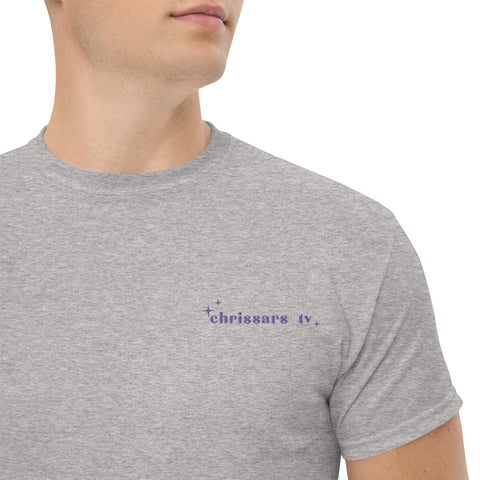 chrissars_tv - Klassisches Unisex T-Shirt mit Stick