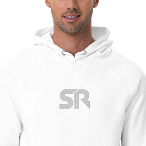 Simonrl9 - Unisex Bio-Raglan-Hoodie mit Stick