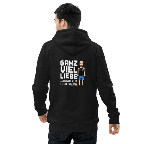 feistmiramliebsten - Unisex-Bio-Hoodie mit beidseitigem Druck