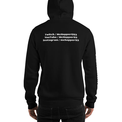 McHopper093 - Unisex-Hoodie mit beidseitigem Druck