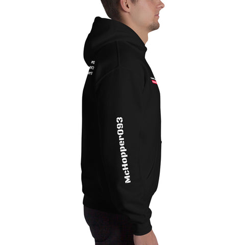 McHopper093 - Unisex-Hoodie mit beidseitigem Druck