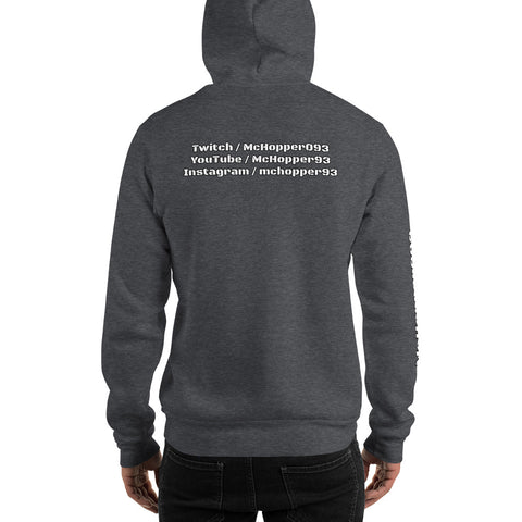 McHopper093 - Unisex-Hoodie mit beidseitigem Druck