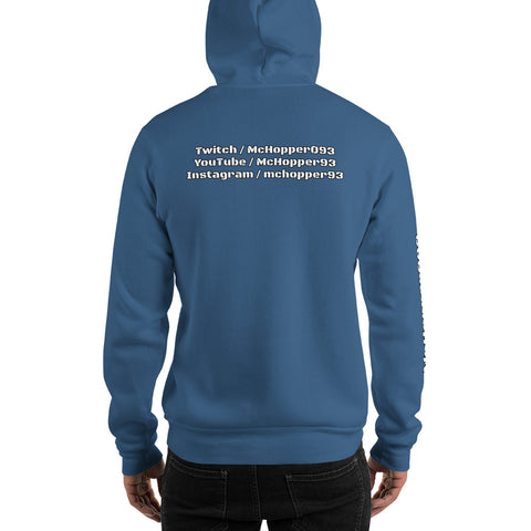 McHopper093 - Unisex-Hoodie mit beidseitigem Druck