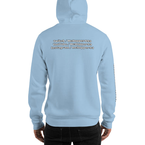 McHopper093 - Unisex-Hoodie mit beidseitigem Druck