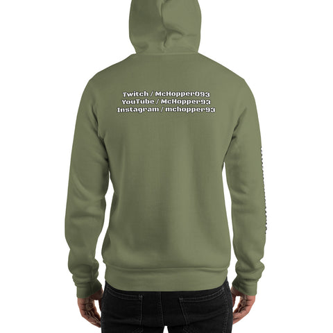 McHopper093 - Unisex-Hoodie mit beidseitigem Druck