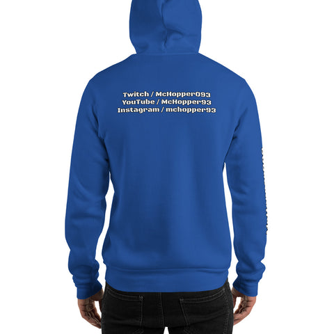 McHopper093 - Unisex-Hoodie mit beidseitigem Druck