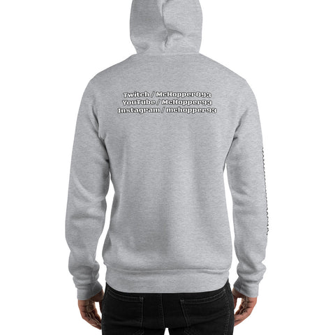 McHopper093 - Unisex-Hoodie mit beidseitigem Druck