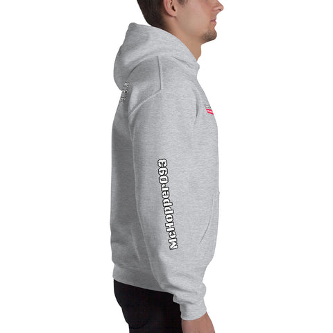 McHopper093 - Unisex-Hoodie mit beidseitigem Druck