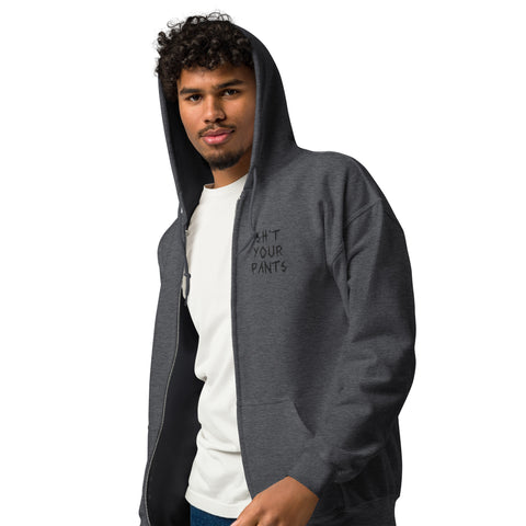 ThomsonGehtNich - Unisex-Zip-Hoodie mit Stick