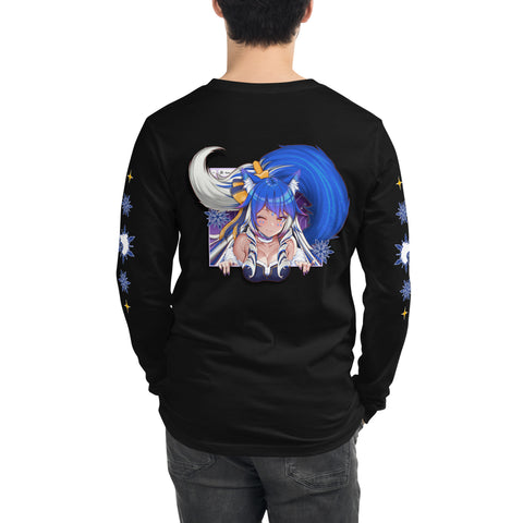 icykaty - Unisex Longsleeve-Shirt "windowsmile" mit Druck