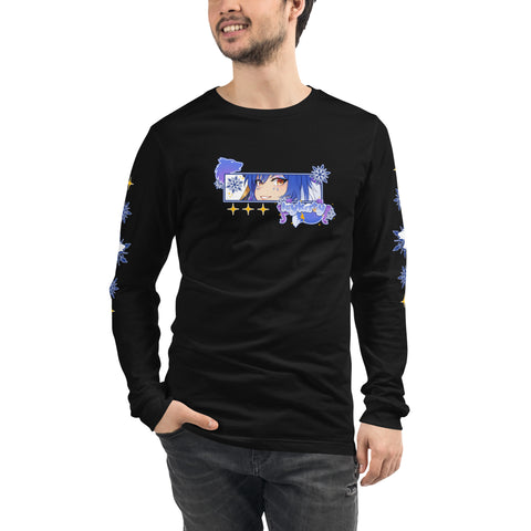 icykaty - Unisex Longsleeve-Shirt "windowsmile" mit Druck