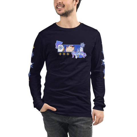 icykaty - Unisex Longsleeve-Shirt "Hugtail" mit Druck