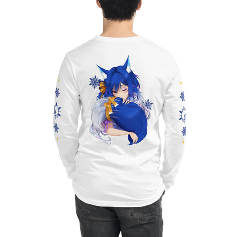 icykaty - Unisex Longsleeve-Shirt "Hugtail" mit Druck