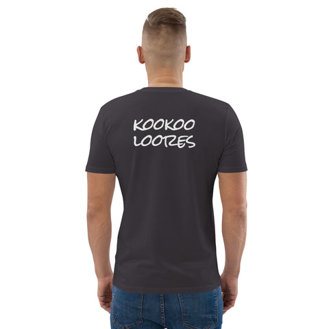 kookooloores - Herren-T-Shirt aus Bio-Baumwolle mit beidseitigem Druck