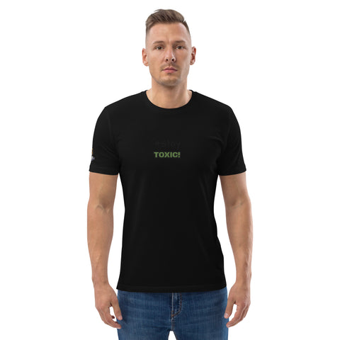 Annatommsy - Unisex-T-Shirt aus Bio-Baumwolle mit Stick