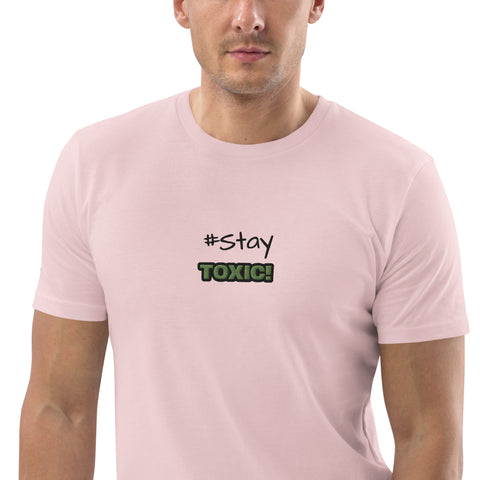 Annatommsy - Unisex-T-Shirt aus Bio-Baumwolle mit Stick