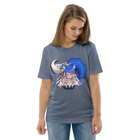 icykaty - Unisex-T-Shirt "windowsmile" aus Bio-Baumwolle mit Druck