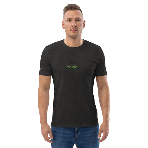 Annatommsy - Unisex-T-Shirt aus Bio-Baumwolle mit Stick