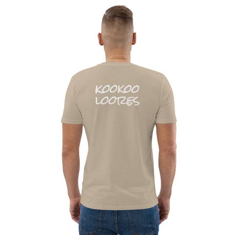 kookooloores - Herren-T-Shirt aus Bio-Baumwolle mit beidseitigem Druck