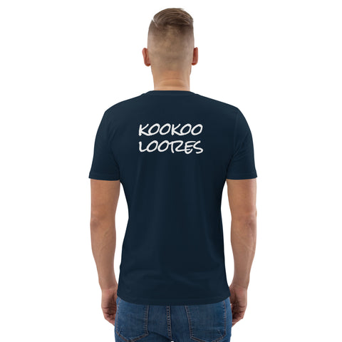 kookooloores - Herren-T-Shirt aus Bio-Baumwolle mit beidseitigem Druck