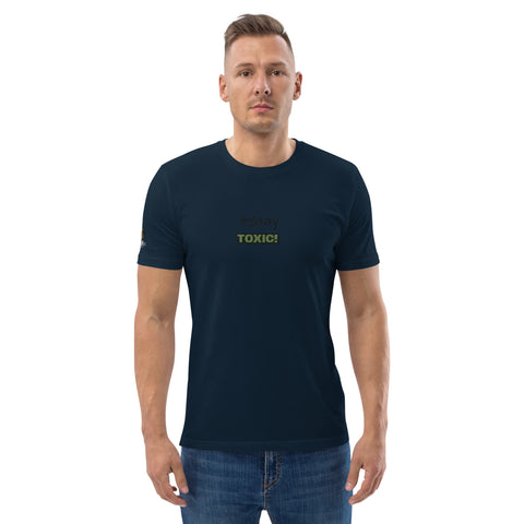 Annatommsy - Unisex-T-Shirt aus Bio-Baumwolle mit Stick