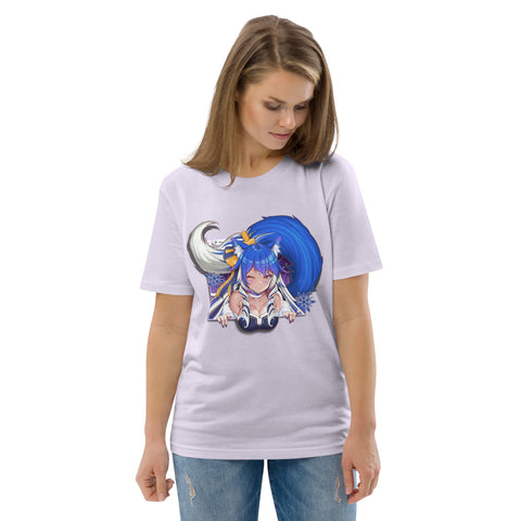 icykaty - Unisex-T-Shirt "windowsmile" aus Bio-Baumwolle mit Druck