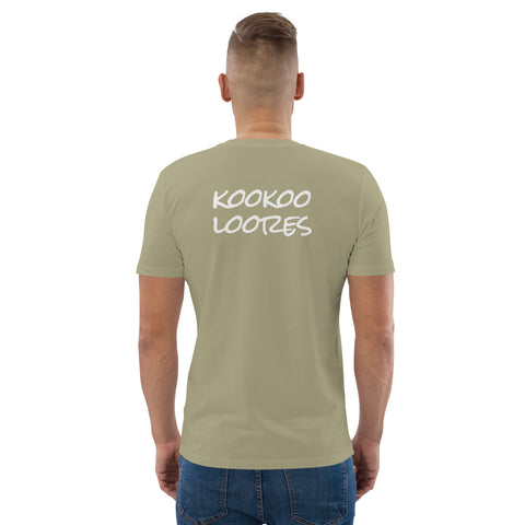 kookooloores - Herren-T-Shirt aus Bio-Baumwolle mit beidseitigem Druck