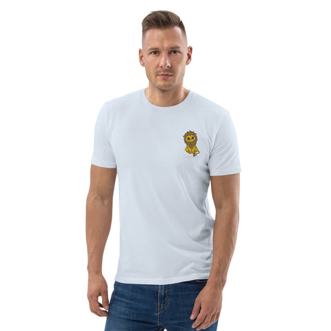 luciana_lionsister - Herren-T-Shirt aus Bio-Baumwolle mit Stick