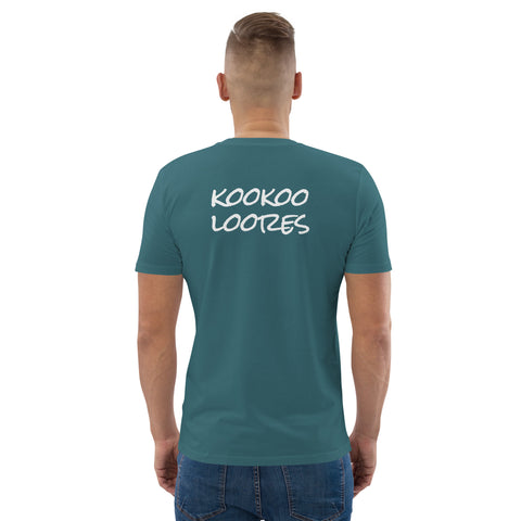 kookooloores - Herren-T-Shirt aus Bio-Baumwolle mit beidseitigem Druck