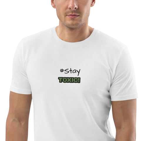 Annatommsy - Unisex-T-Shirt aus Bio-Baumwolle mit Stick