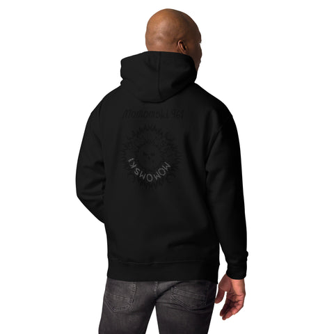 Momomski961 - Unisex-Premium-Hoodie mit Stick und Druck