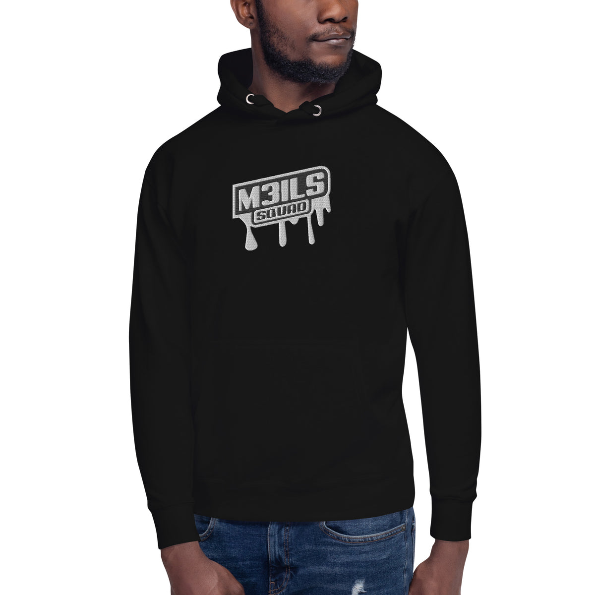 M3ils_TV - Unisex-Premium-Hoodie mit Stick