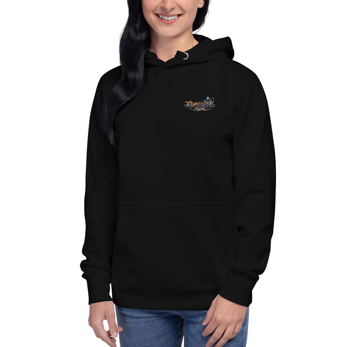 Timeless1974 - Unisex-Premium-Hoodie mit Druck