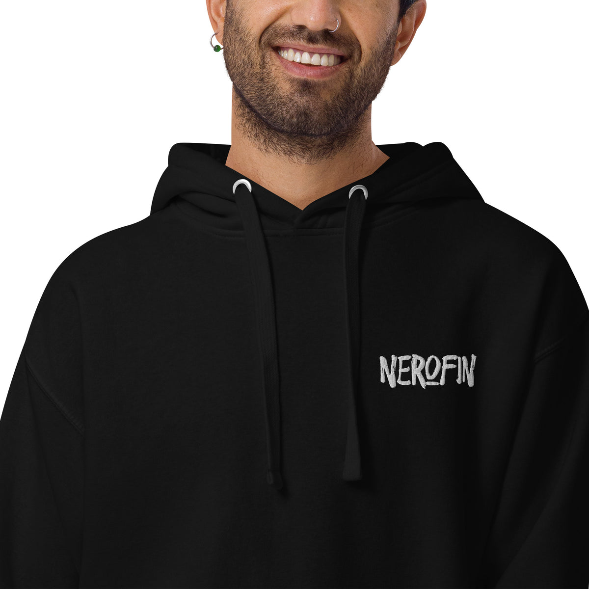 Nerofin84 - Unisex-Premium-Hoodie mit Stick