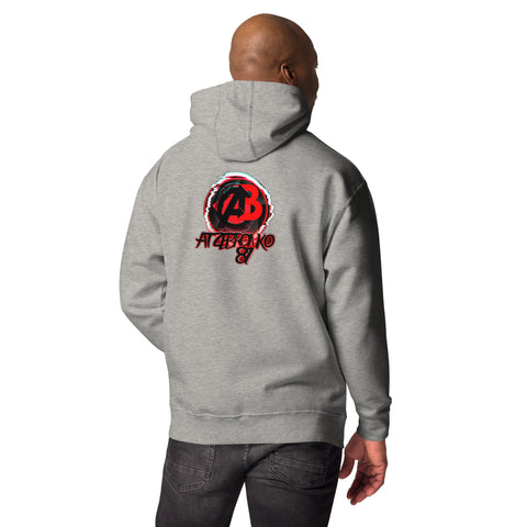 atzebronko87 - Unisex-Premium-Hoodie mit Stick und Druck