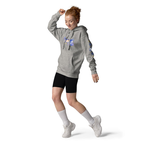 icykaty - Unisex Premium-Hoodie "Hugtail" mit Druck